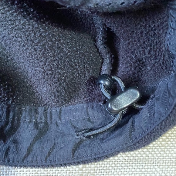 L.L. Bean Mens Large Tall Black Fleece Polartec Outdoor Zip Up Jacket- Sz-L/Tall - Picture 5 of 16